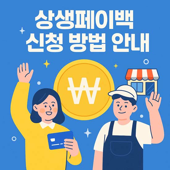 상생페이백 신청 방법 총정리! 9월 15일부터 최대 30만원 환급 안내 메인 이미지