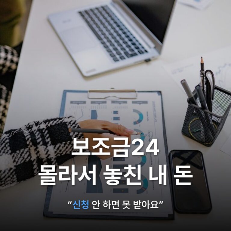 썸네일: 보조금24 몰라서 놓친 내 돈