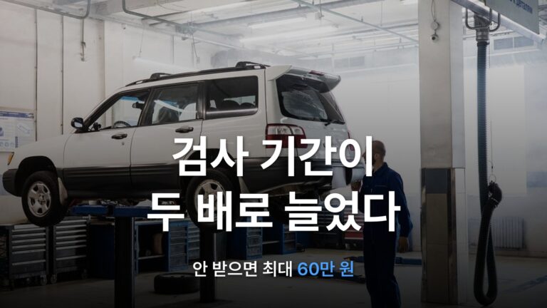 썸네일: 검사 기간이 두 배로 늘었다